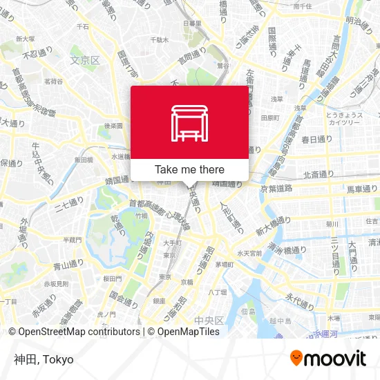 神田 map