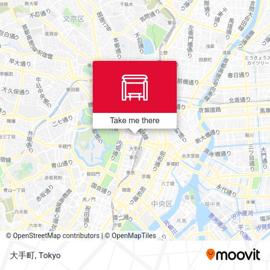 大手町 map