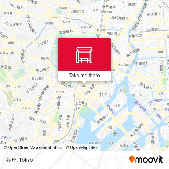 銀座 map