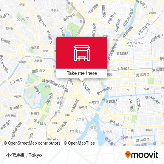 小伝馬町 map