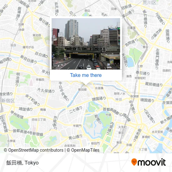 飯田橋 map