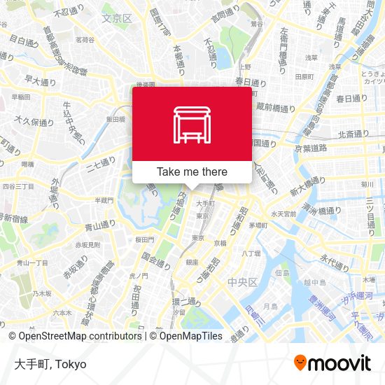 大手町 map