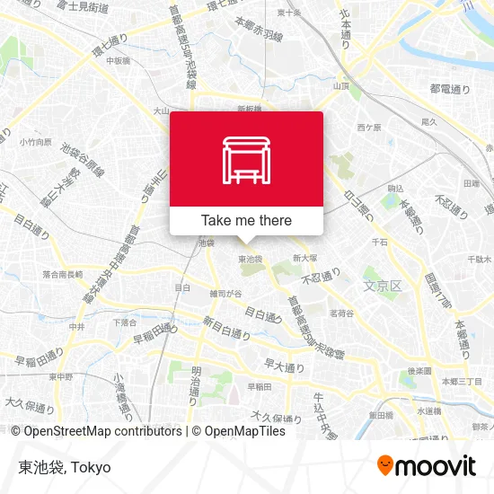 東池袋 map