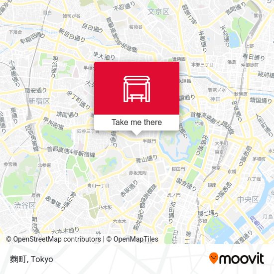 麴町 map