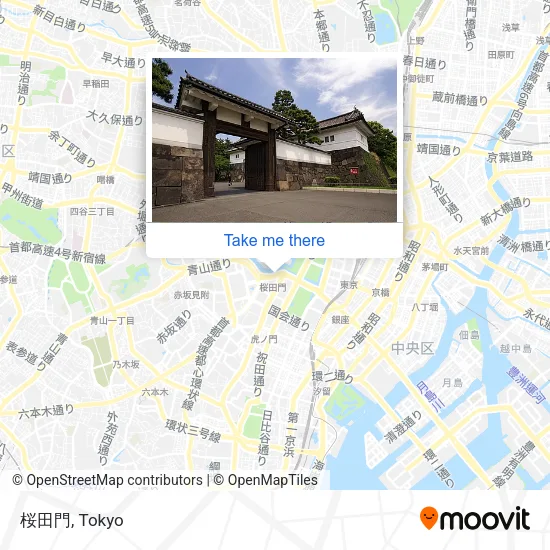桜田門 map