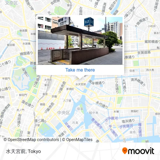 水天宮前 map