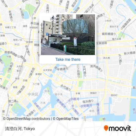 清澄白河 map