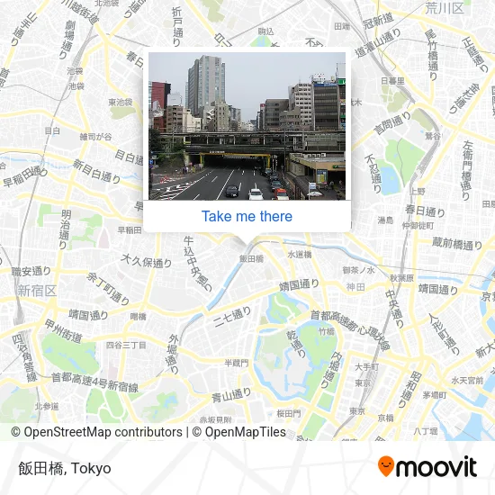 飯田橋 map