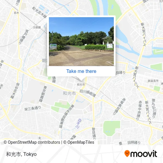 和光市 map