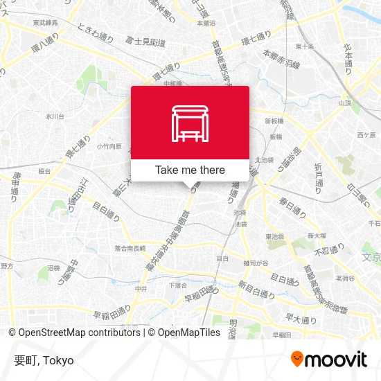 要町 map