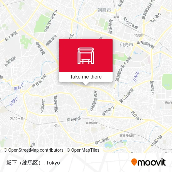 坂下（練馬区） map