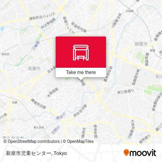 新座市児童センター map