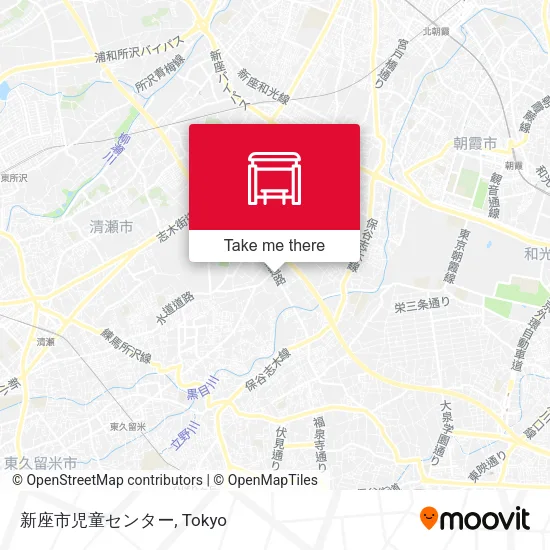 新座市児童センター map