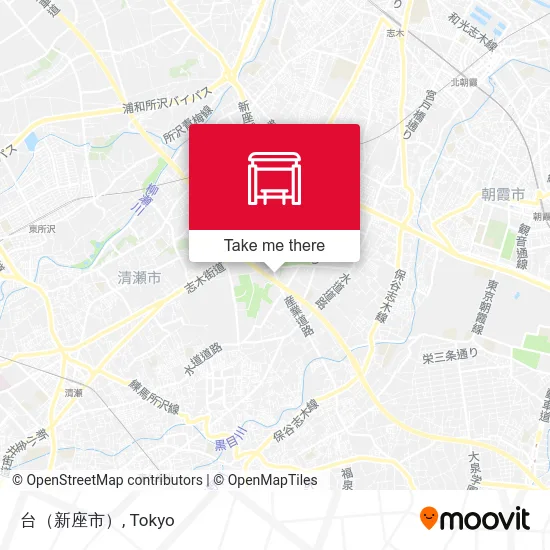 台（新座市） map