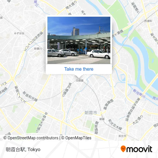 朝霞台駅 map