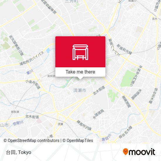 台田 map
