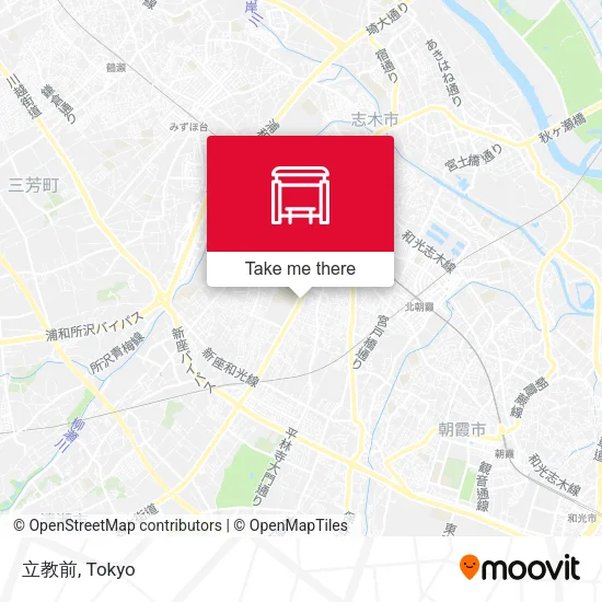 立教前 map