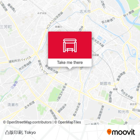 凸版印刷 map
