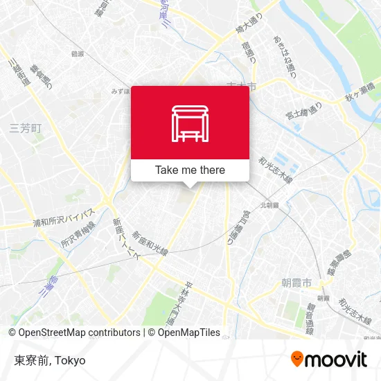 東寮前 map
