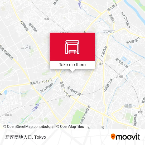 Niiza Housing Complex Entrance map