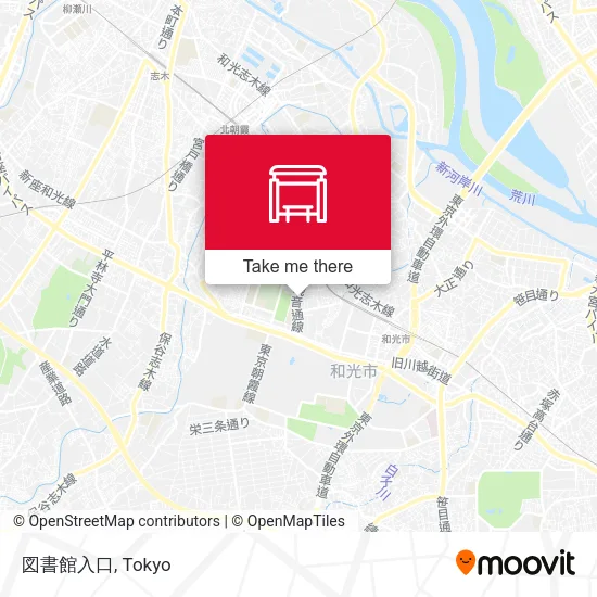 図書館入口 map