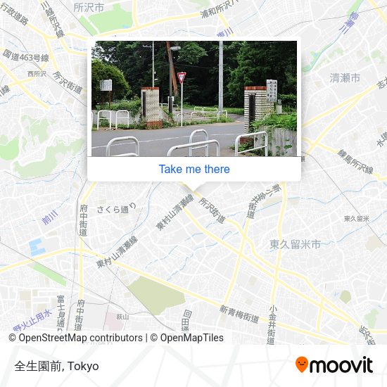 全生園前 map