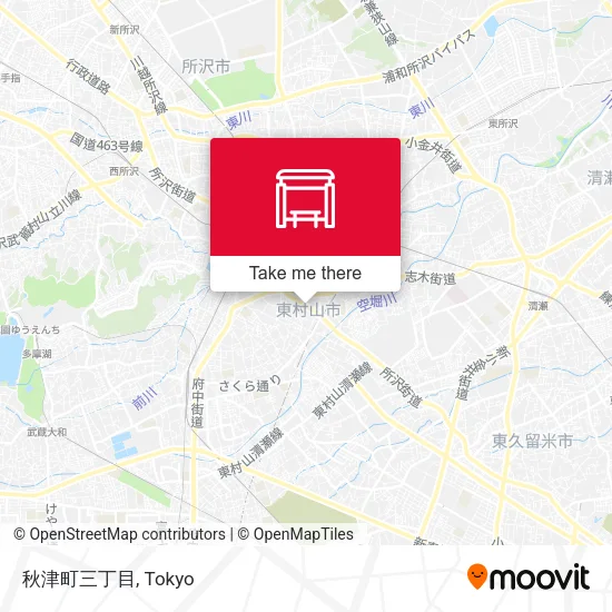 秋津町三丁目 map