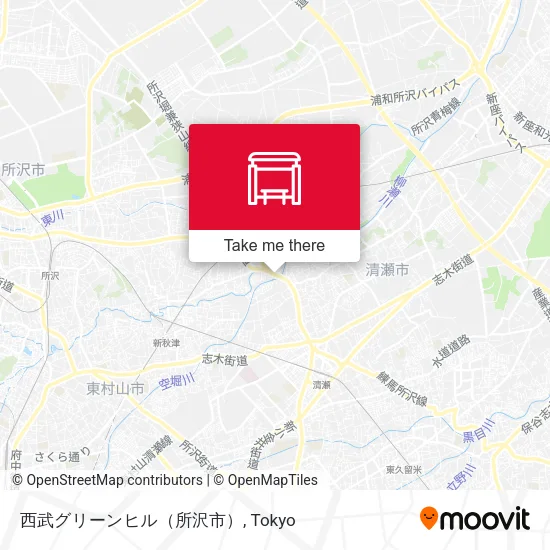 西武グリーンヒル（所沢市） map
