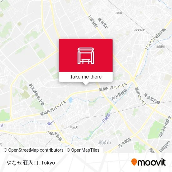 やなせ荘入口 map