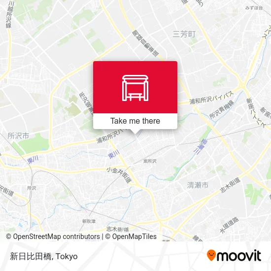 Shin-Hibita Bridge map