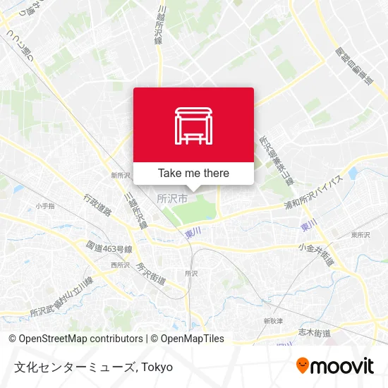 文化センターミューズ map