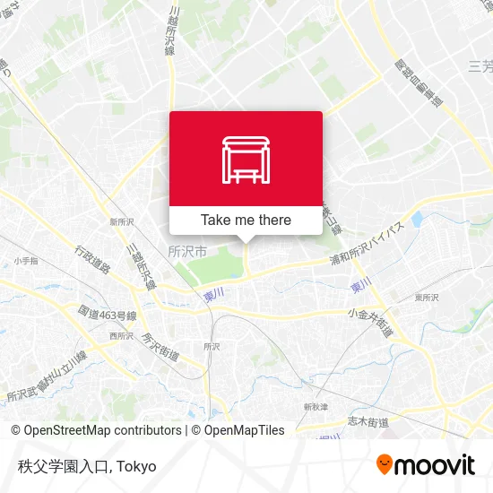 秩父学園入口 map