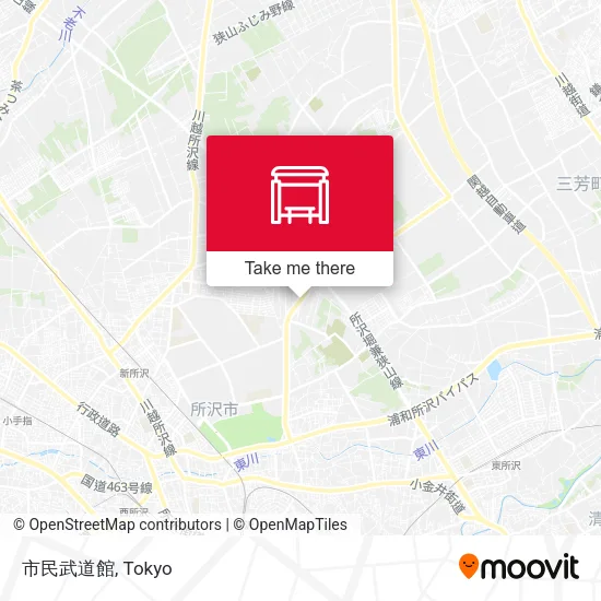 Civic Martial Arts Hall map