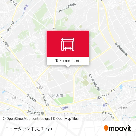 ニュータウン中央 map