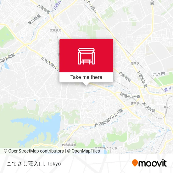 こてさし荘入口 map