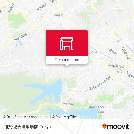 北野総合運動場前 map