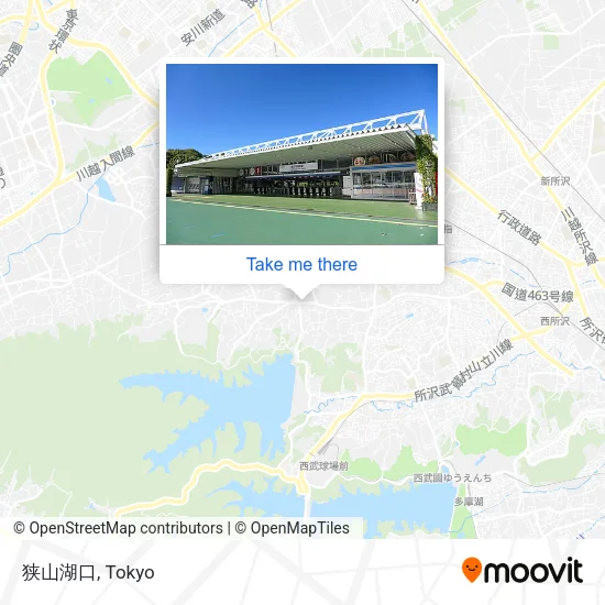 Sayamako Entrance map