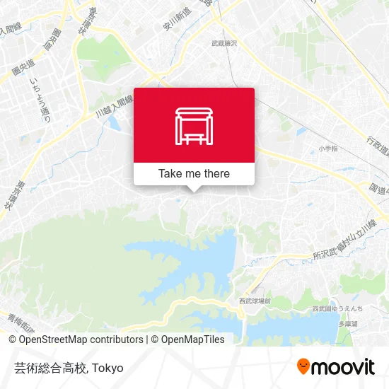 Arts Comprehensive High School map