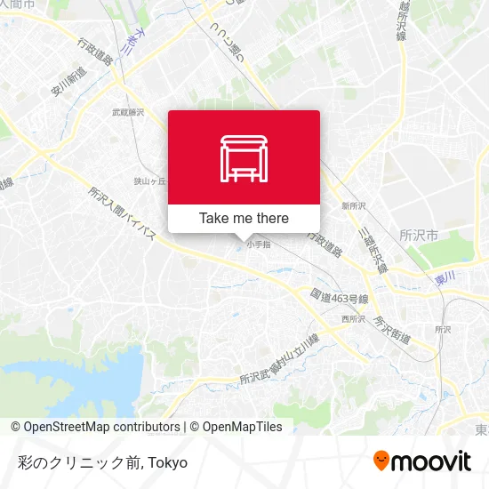 In front of Aya Clinic map