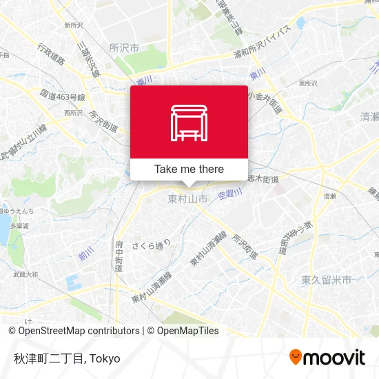 秋津町二丁目 map