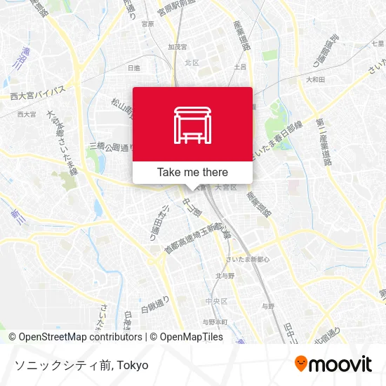 ソニックシティ前 map