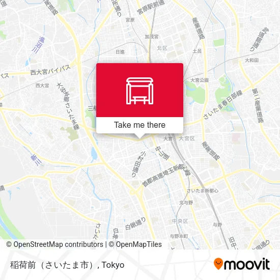 稲荷前（さいたま市） map