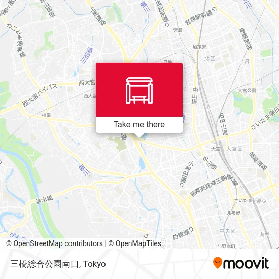 Mitsuhashi General Park South Gate map