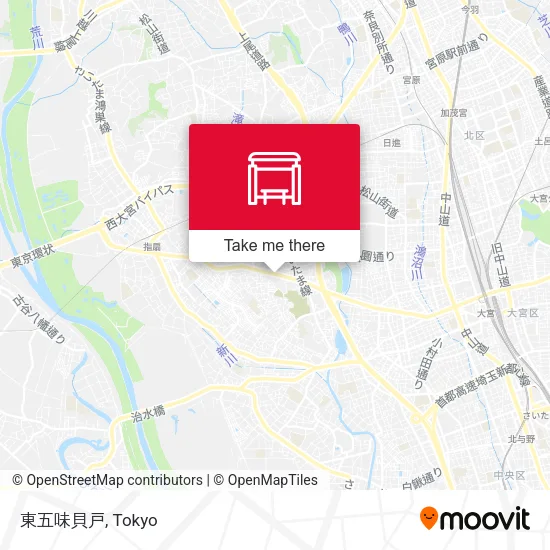 Higashi-Gomigaido map