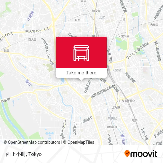 西上小町 map