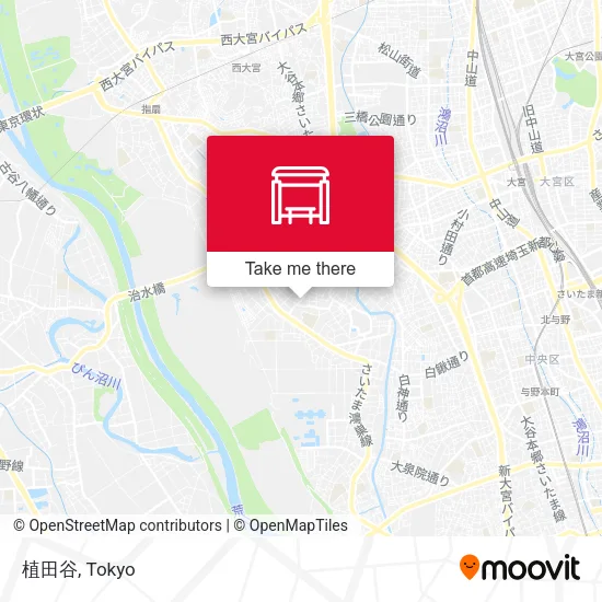 植田谷 map