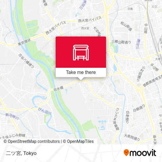 二ツ宮 map