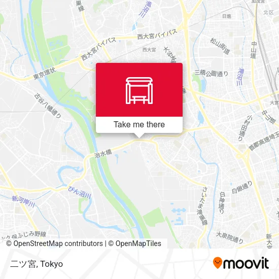 二ツ宮 map