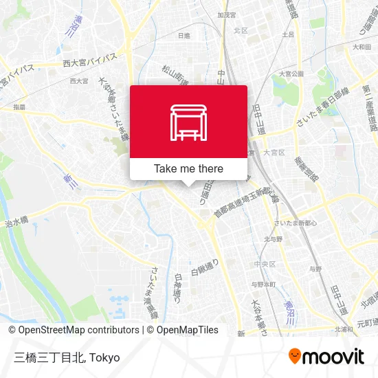 三橋三丁目北 map