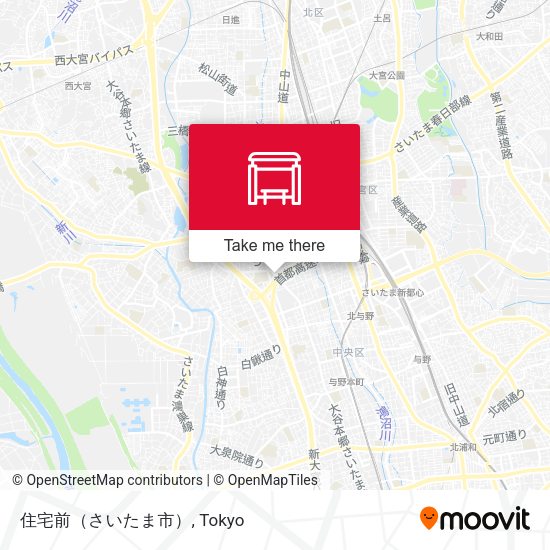 住宅前（さいたま市） map